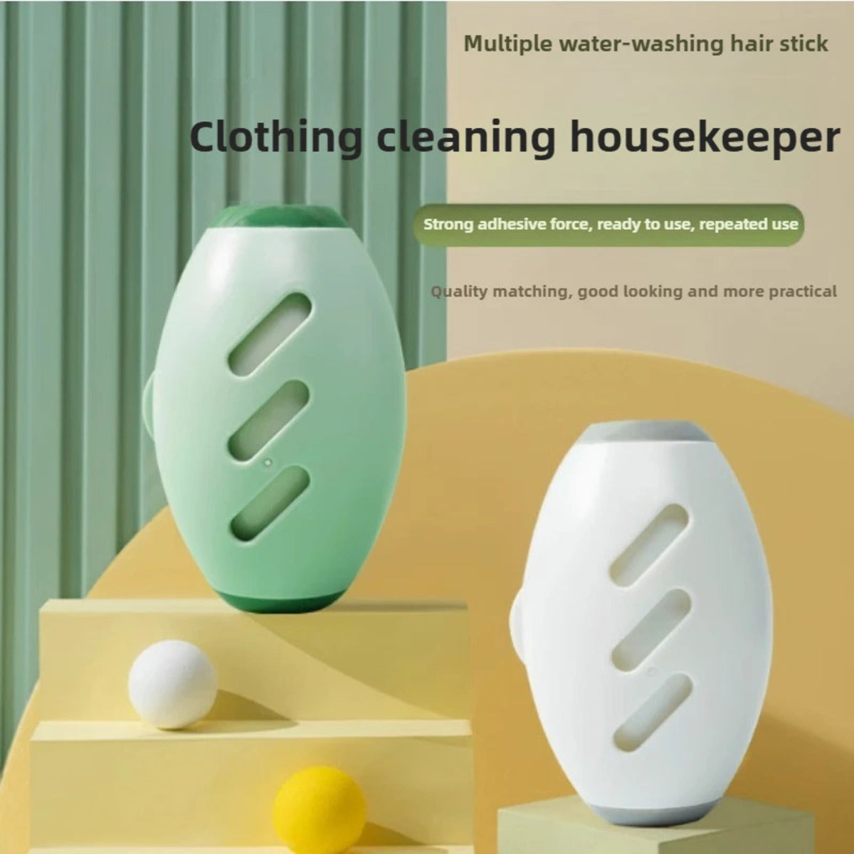 Reusable Lint Rollers for Pet Hair - Washable Sticky Roller for Clothing, Portable Lint Roller for Home and Travel, Super Sticky Lint Roller Ball for Plush Hair and Dust